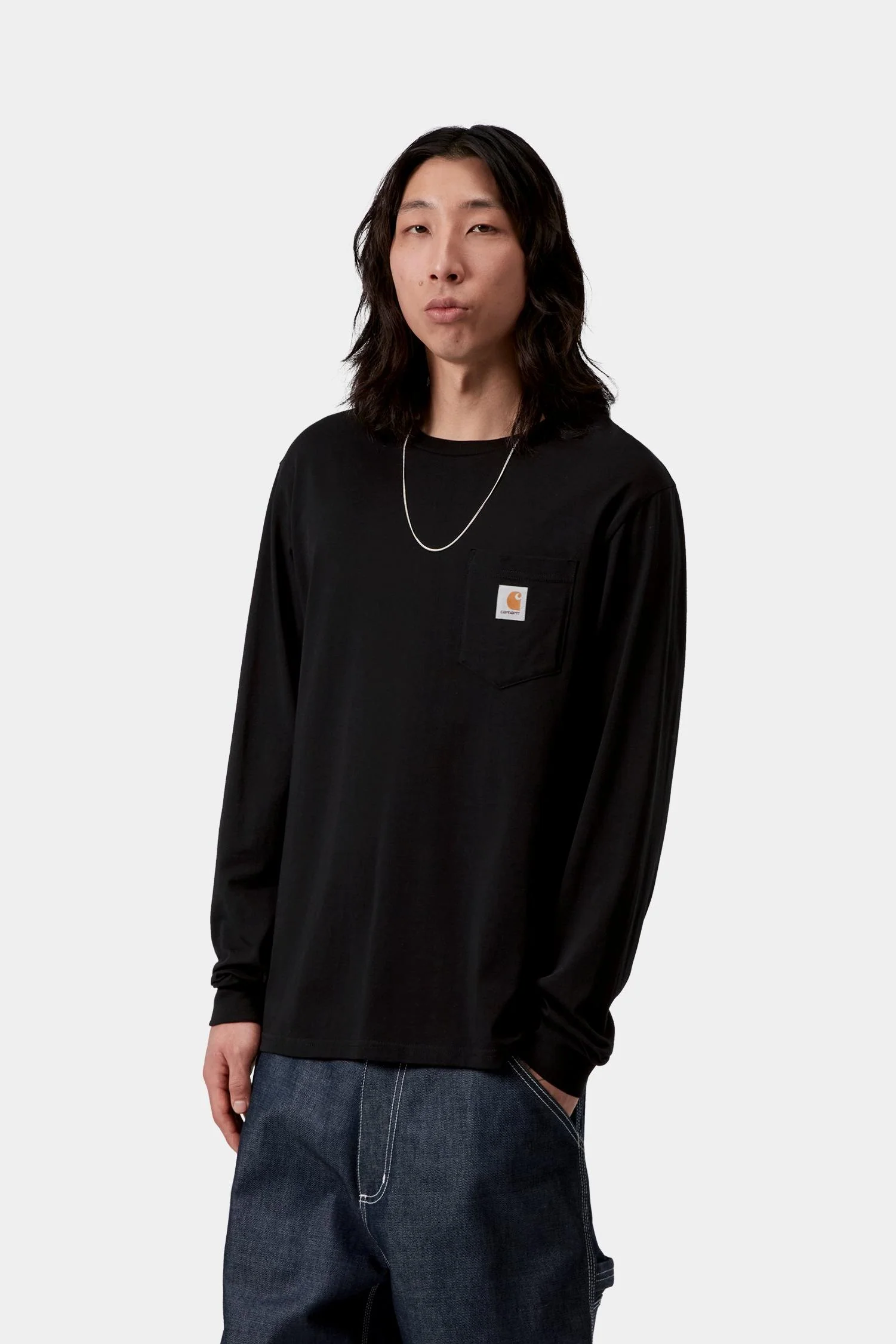 Long Sleeve Pocket T-Shirt