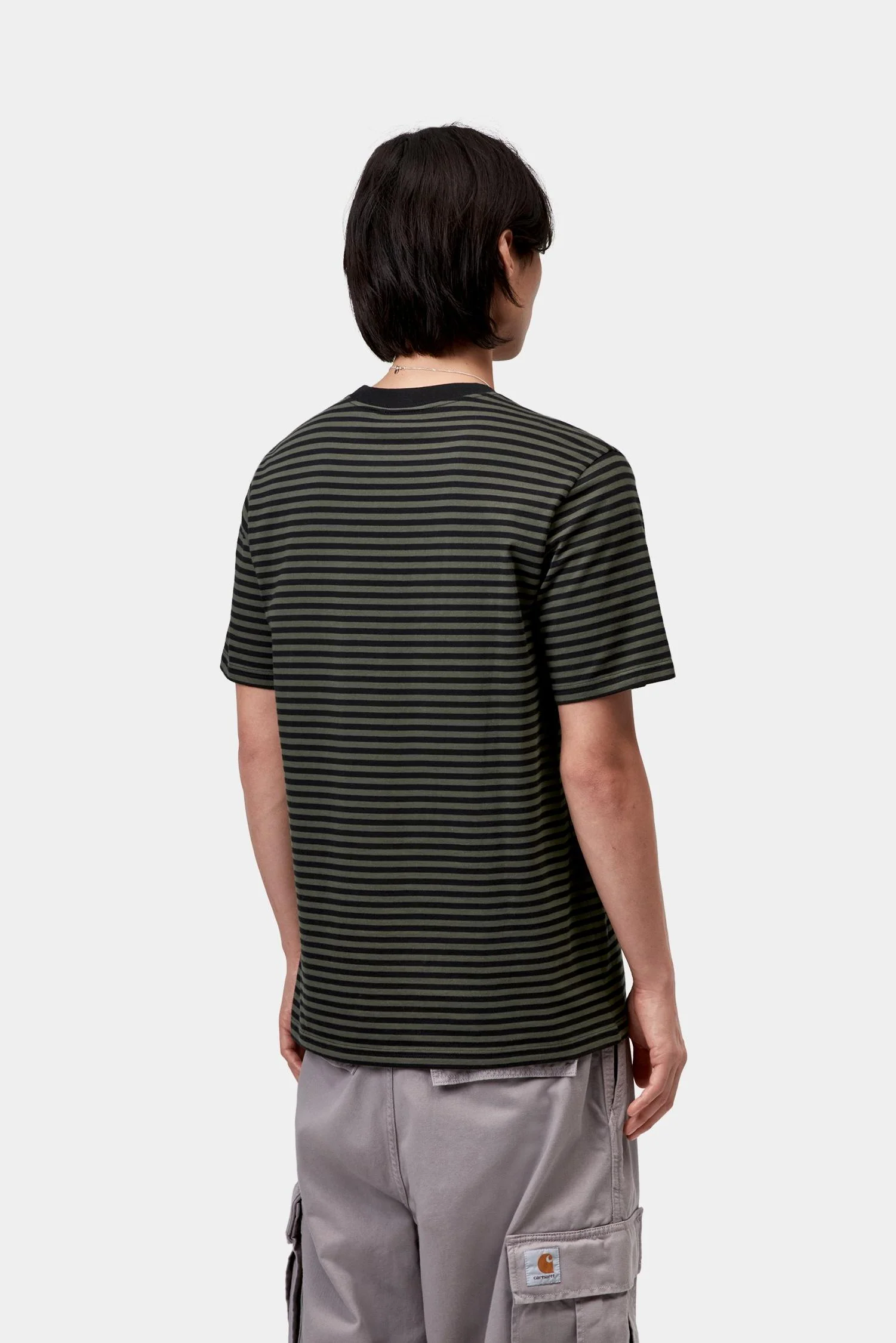 Verner Stripe Pocket T-Shirt