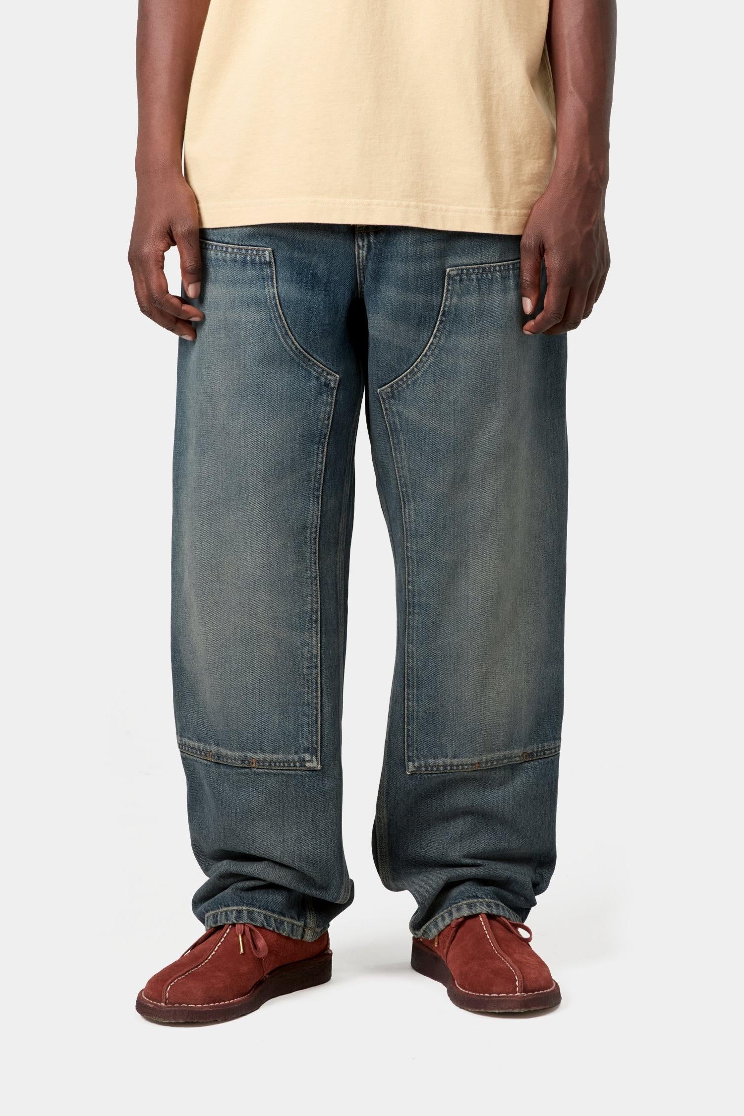 Double Knee Pant - Denim