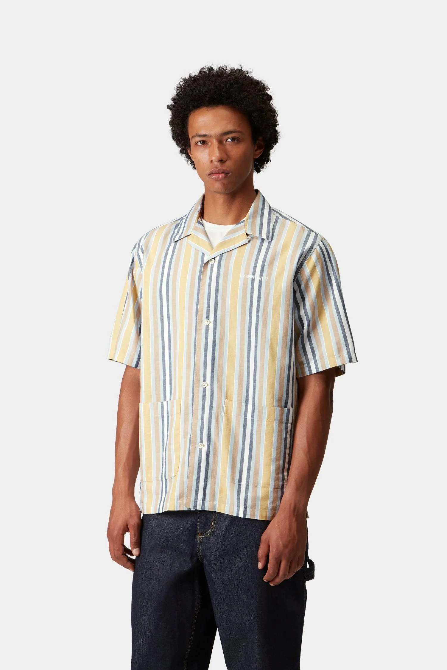 Short Sleeve Folsey Stripe Shirt