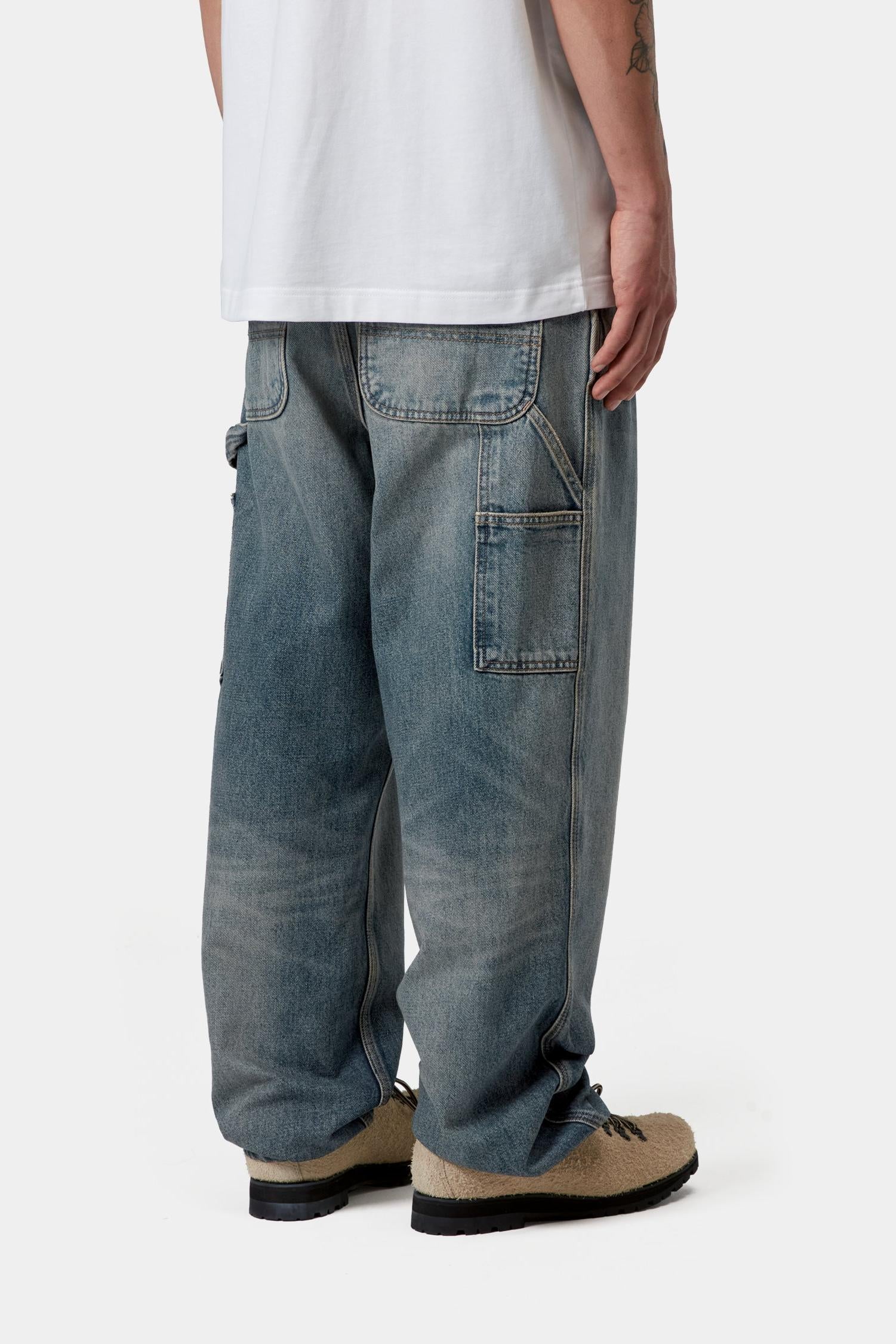 Single Knee Pant - Denim