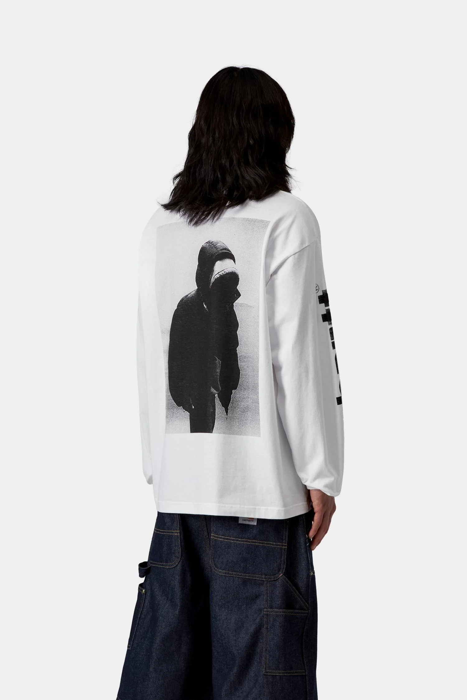 Long Sleeve Archive Script T-Shirt