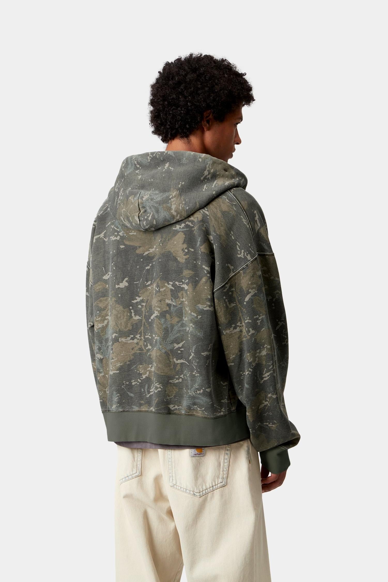 Hooded Benton Sweatshirt Jacket