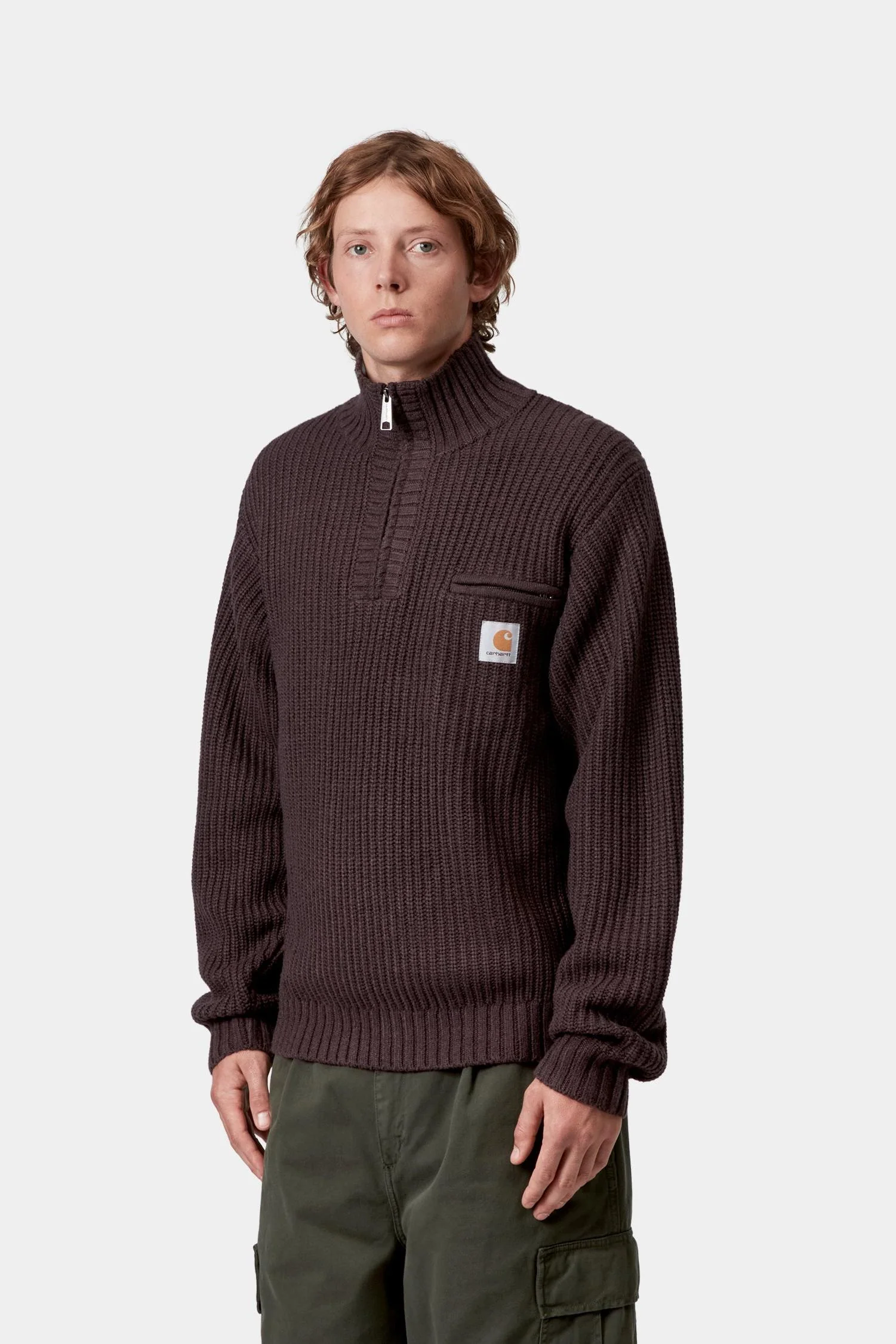 Detroit Half Zip Sweater