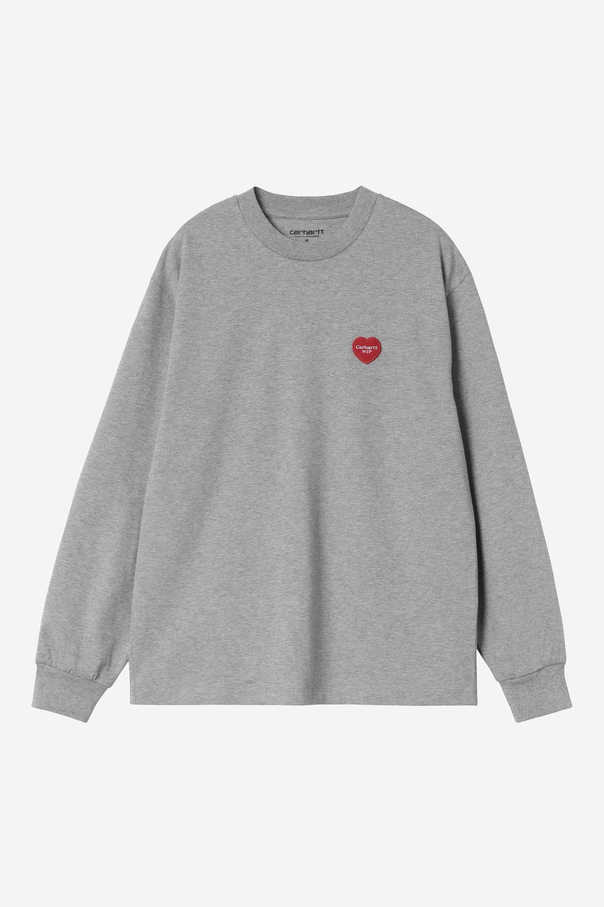 Women’s Long Sleeve Heart Patch T-Shirt
