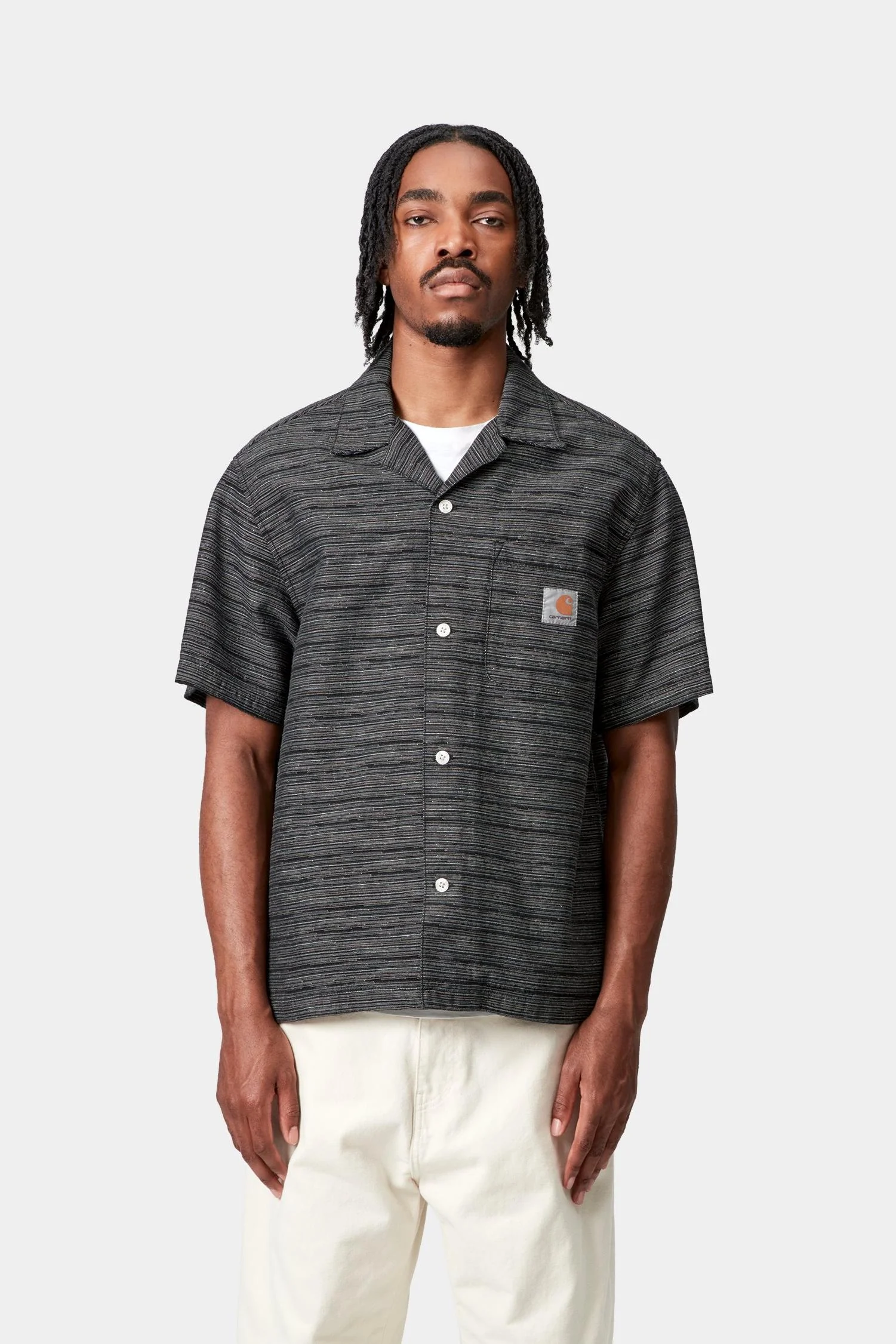 Short Sleeve Gellar Stripe Shirt