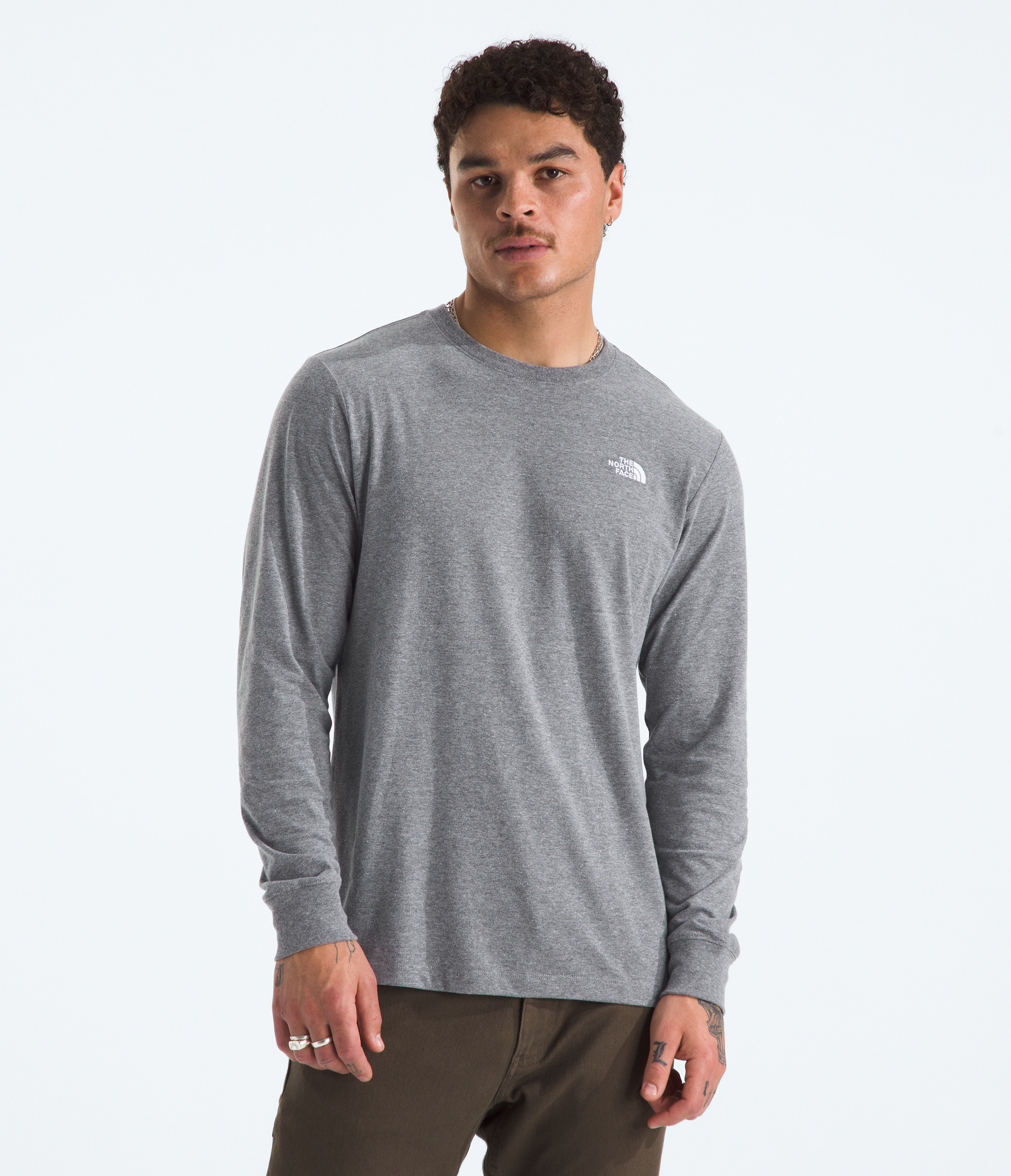 Men’s Evolution Simple Dome Regular Long-Sleeve Tee