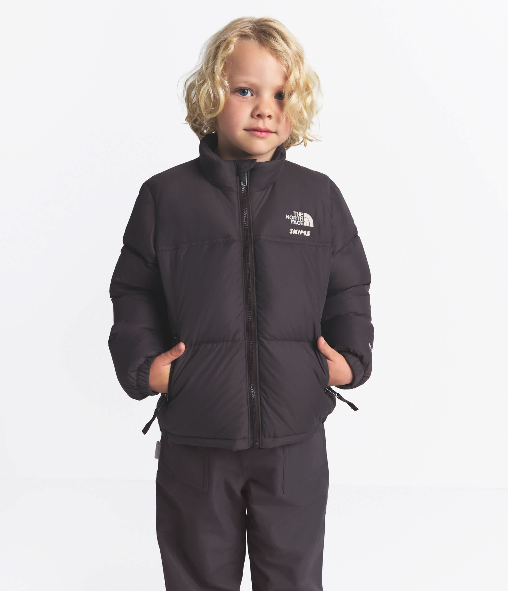 The North Face X SKIMS Kids' 1996 Nuptse Jacket