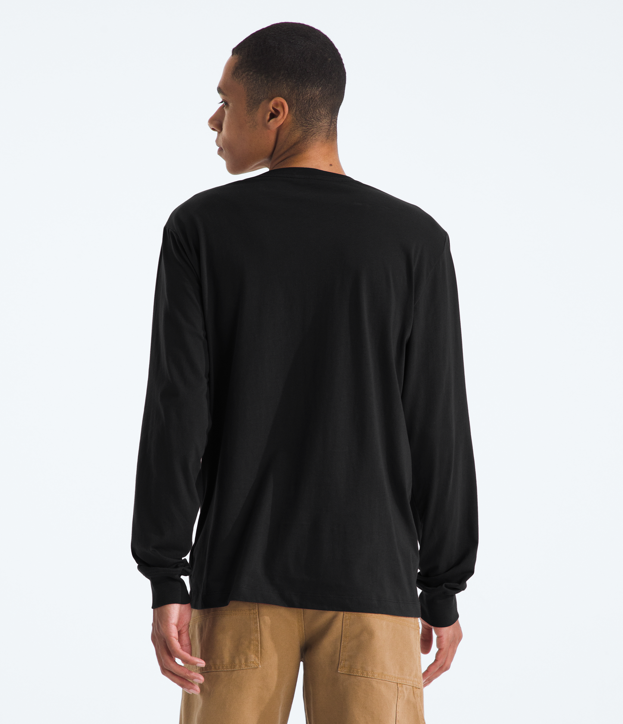 Men’s Evolution Simple Dome Regular Long-Sleeve Tee