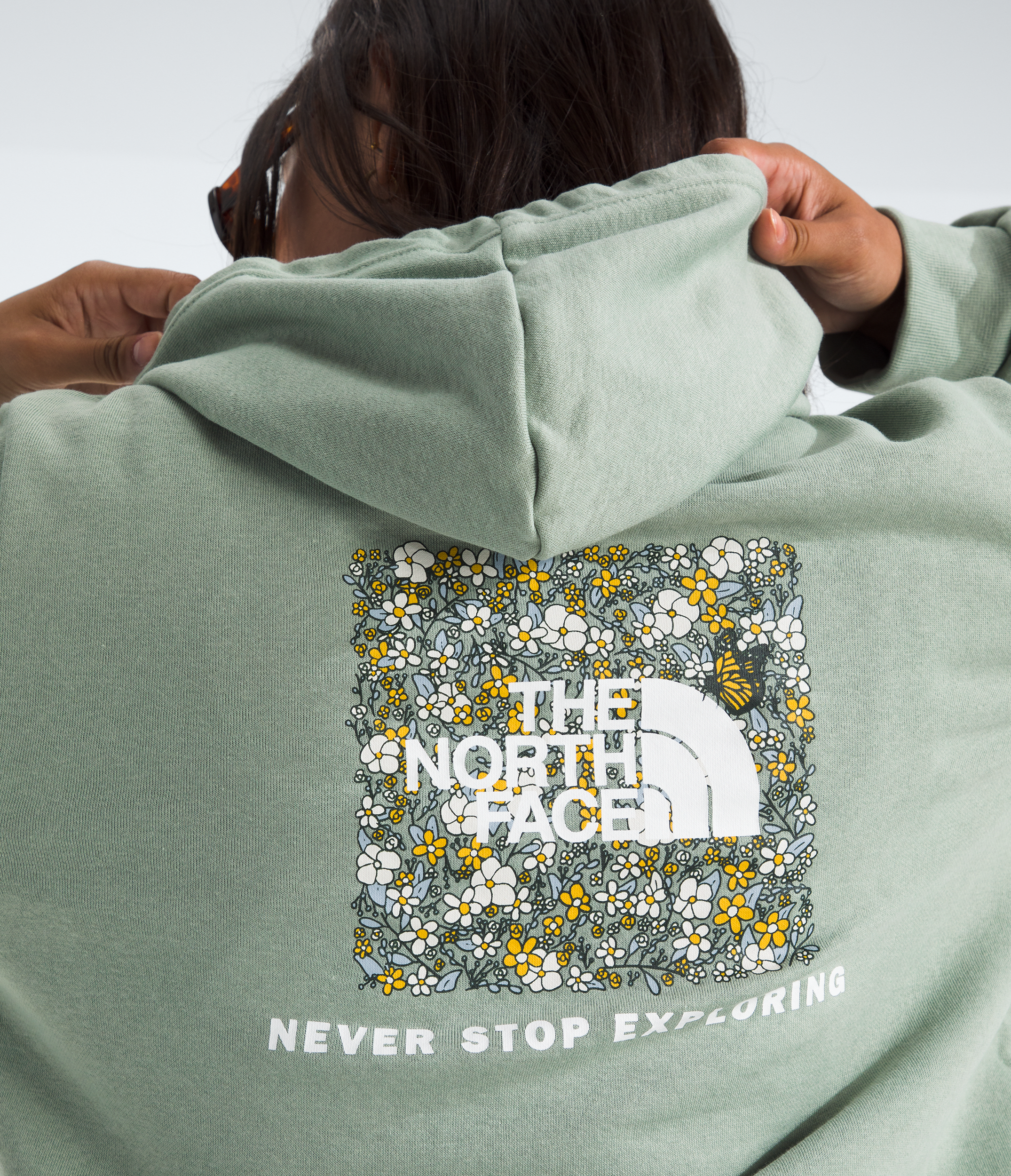 Women’s Evolution Floral Box NSE Hoodie—Graphic