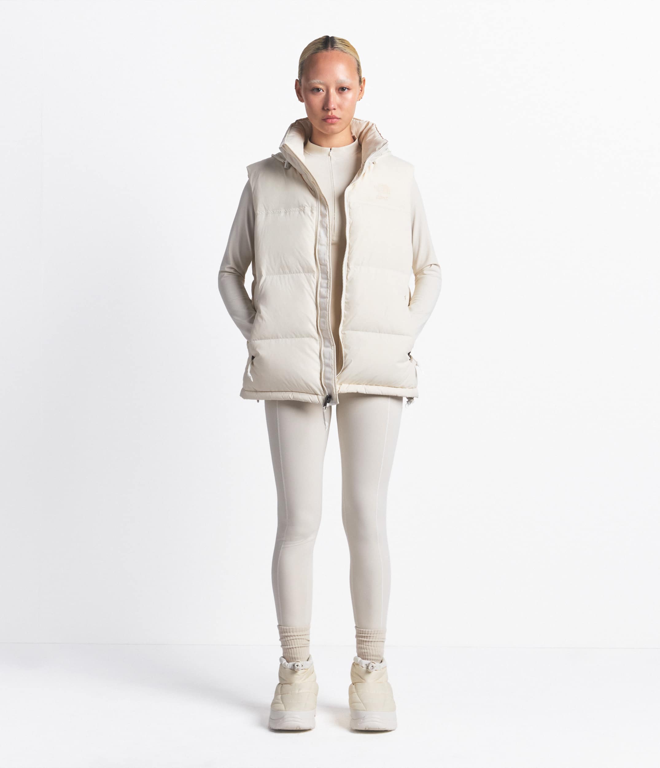 The North Face X SKIMS 1996 Nuptse Vest