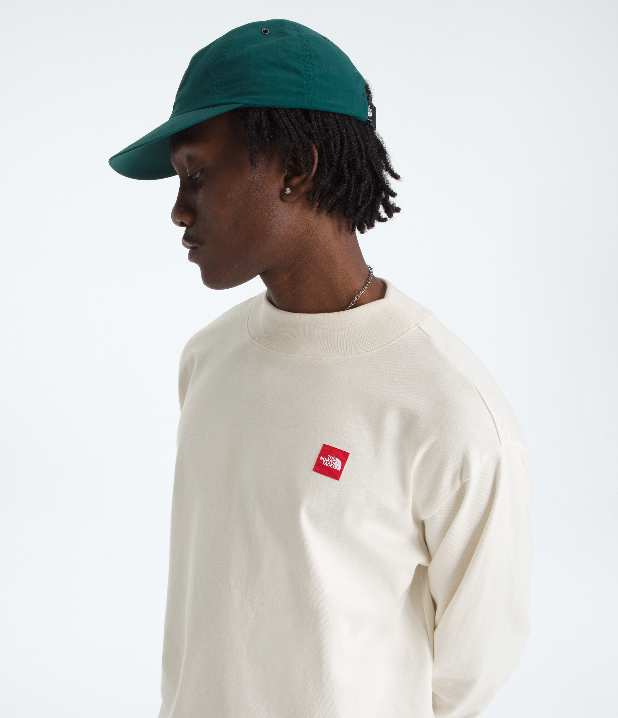 Men’s TNF™ Red Box Long-Sleeve Tee