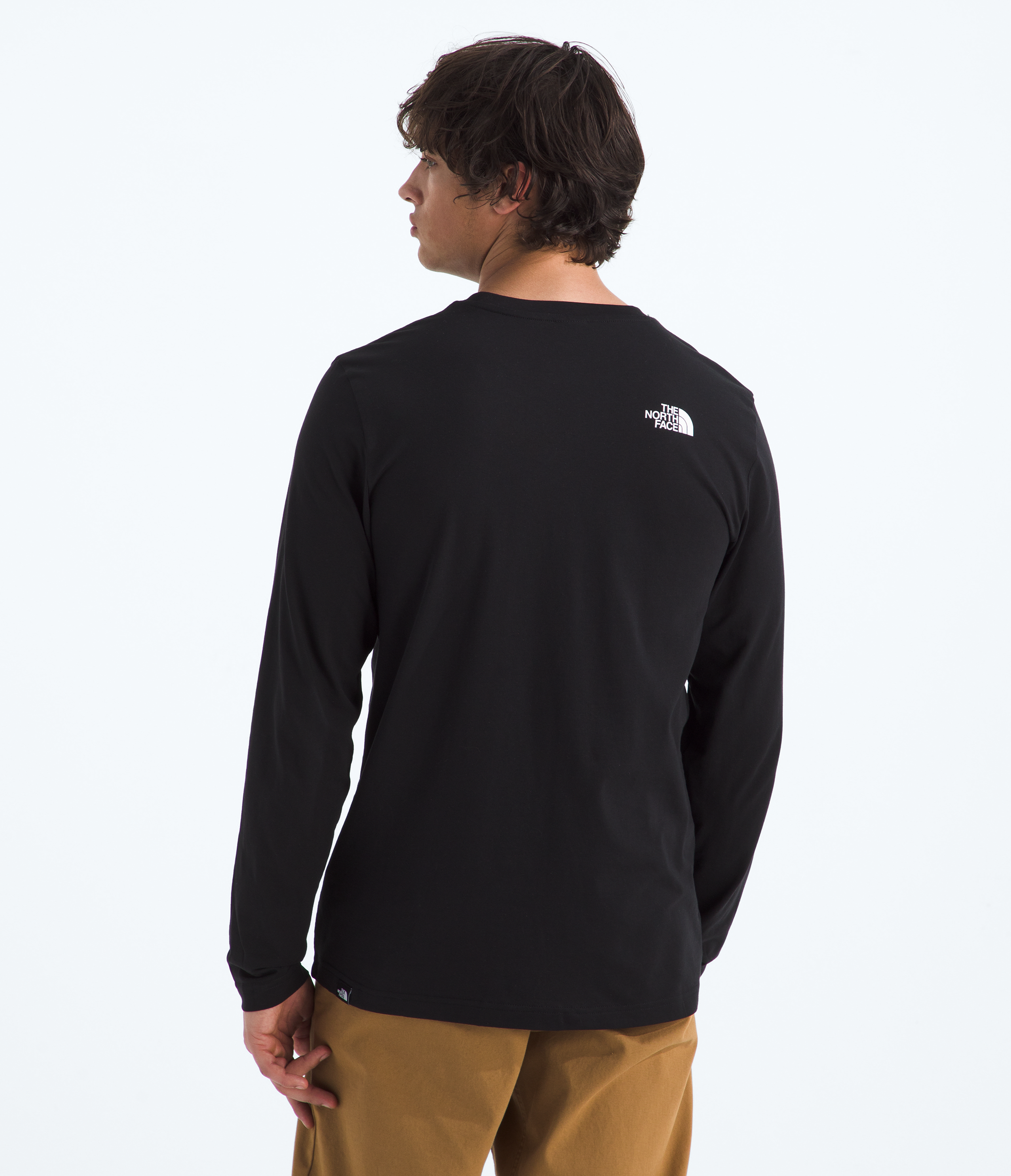 Men’s Long-Sleeve Simple Dome Tee