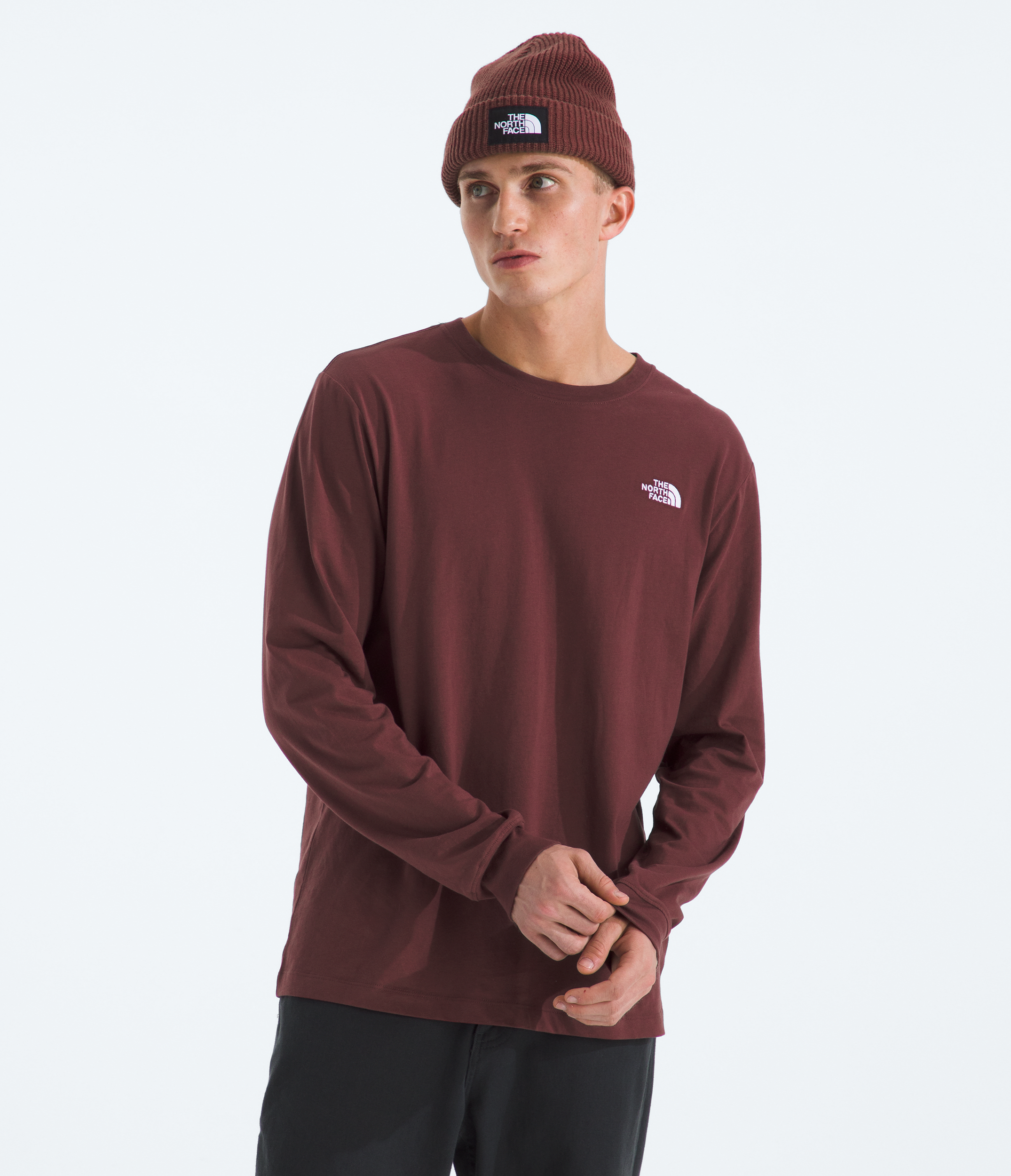 Men’s Evolution Simple Dome Regular Long-Sleeve Tee