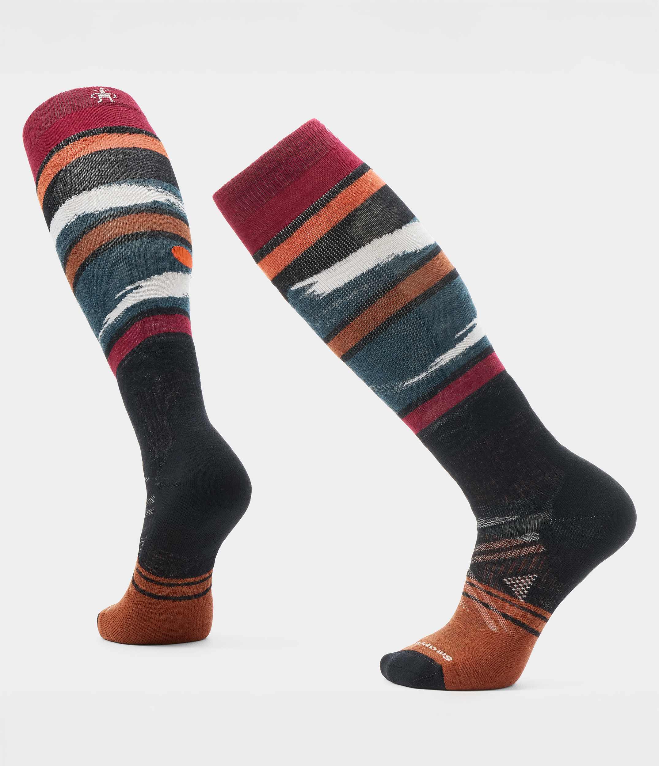 TNF X Smartwool Ski Full Cushion Midnight Ski OTC Socks
