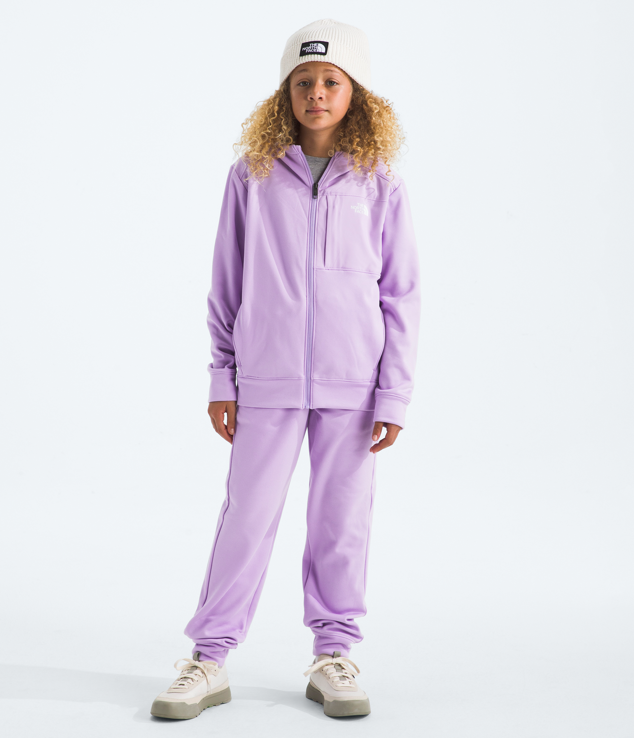 Boys’ & Girls’ TNF™ Performance Fleece Full-Zip Hooded Jacket