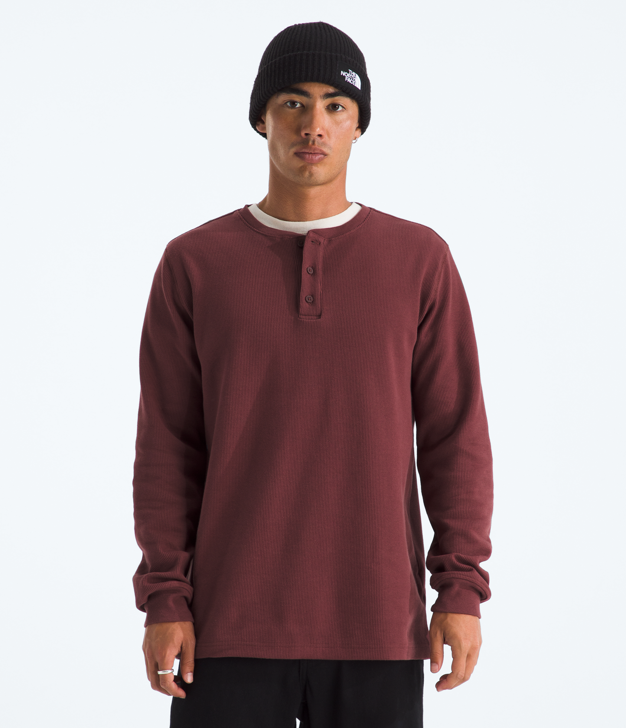 Men’s Waffle Long-Sleeve Henley