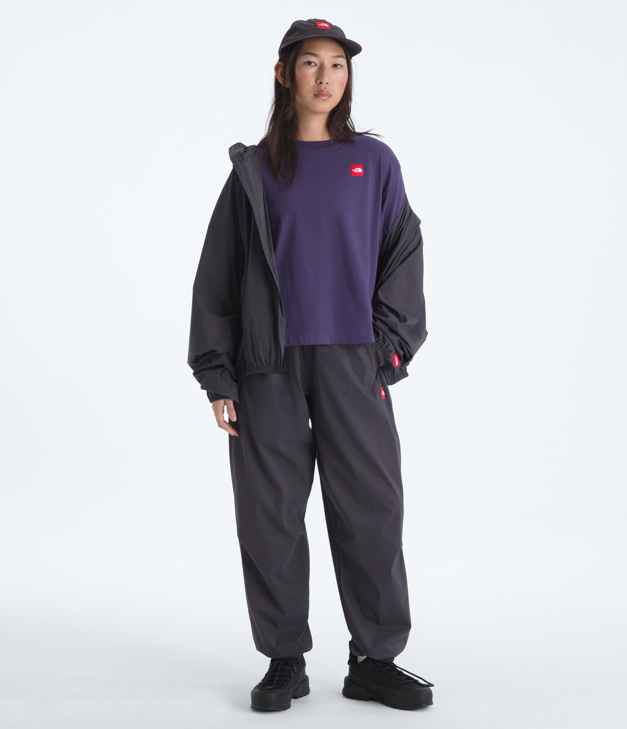 Women’s TNF™ Red Box Short-Sleeve Boxy Tee