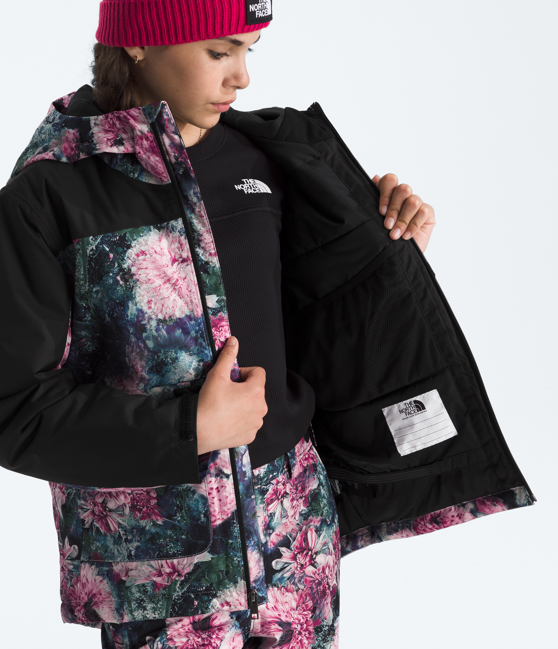Girls’ Freedom Insulated Jacket—Print