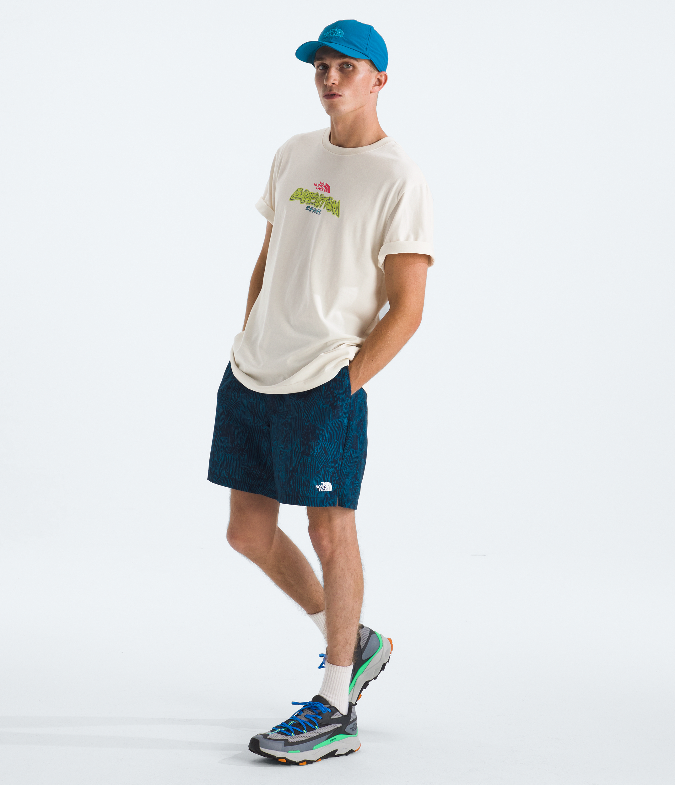 Men’s TNF™ Essential Expedition Series Short-Sleeve Tee—Graphic