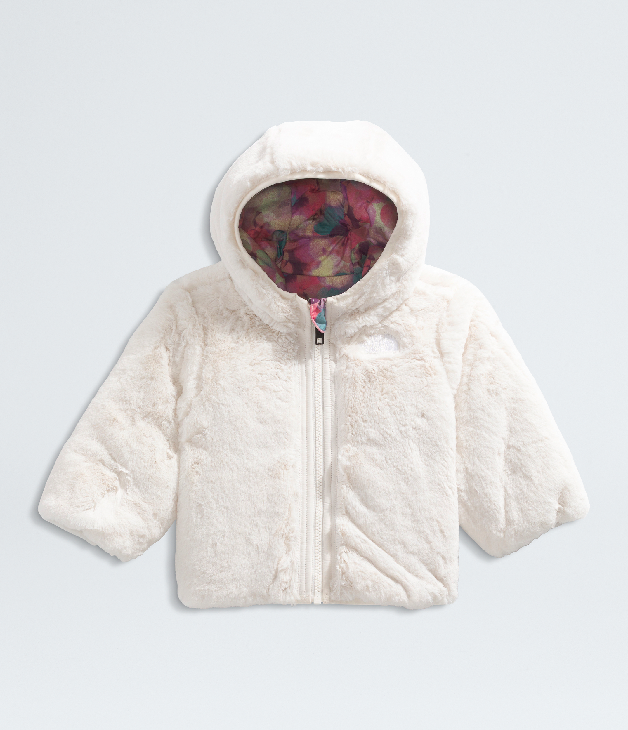 Baby Girls’ Reversible Shasta Full-Zip Hooded Jacket—Print