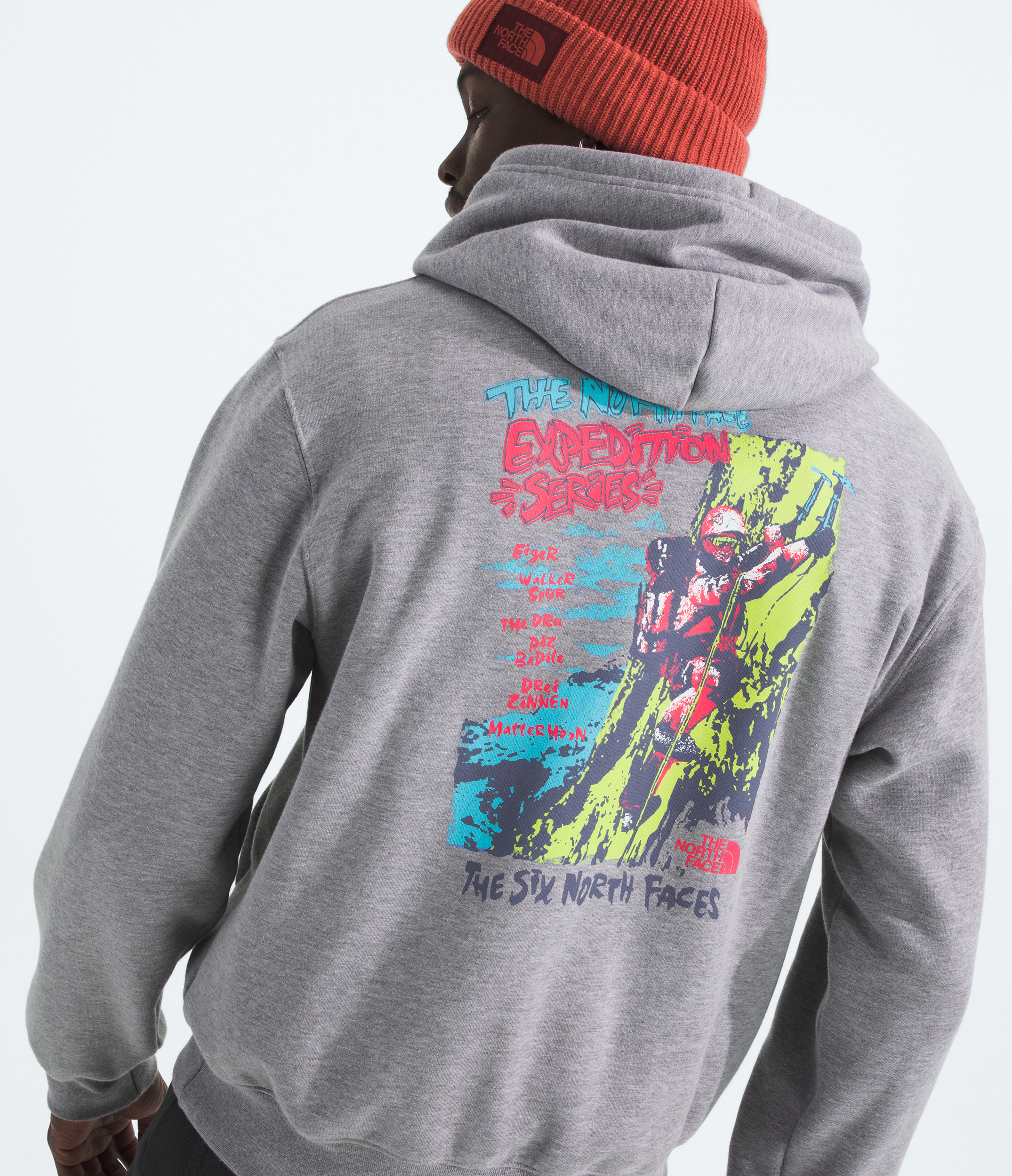 Men’s TNF™ Essential Expedition Series Hoodie—Graphic