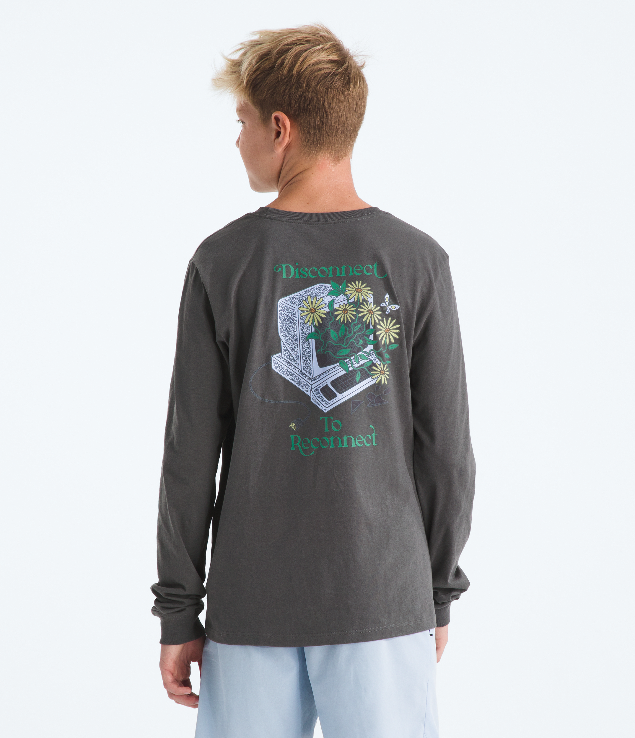 Boys’ & Girls’ Evolution Disconnect Long-Sleeve Tee—Graphic