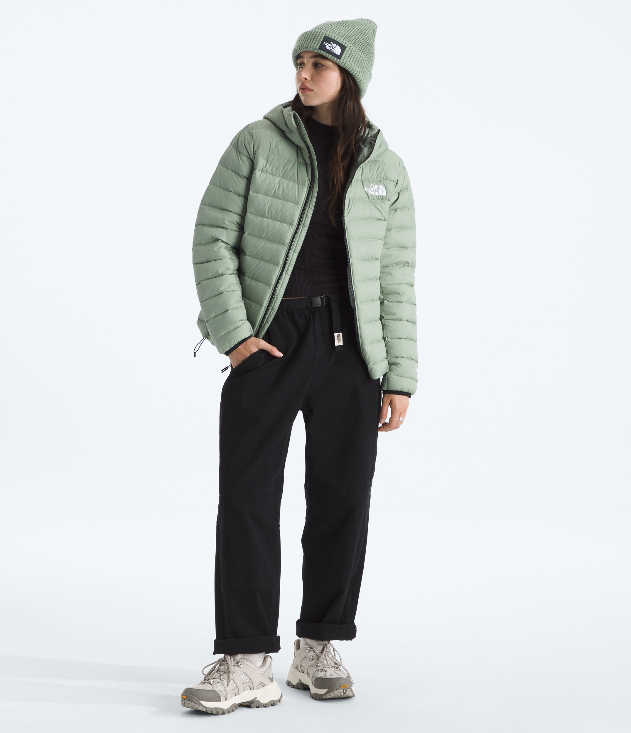 Women’s Classic Down Hooded Jacket
