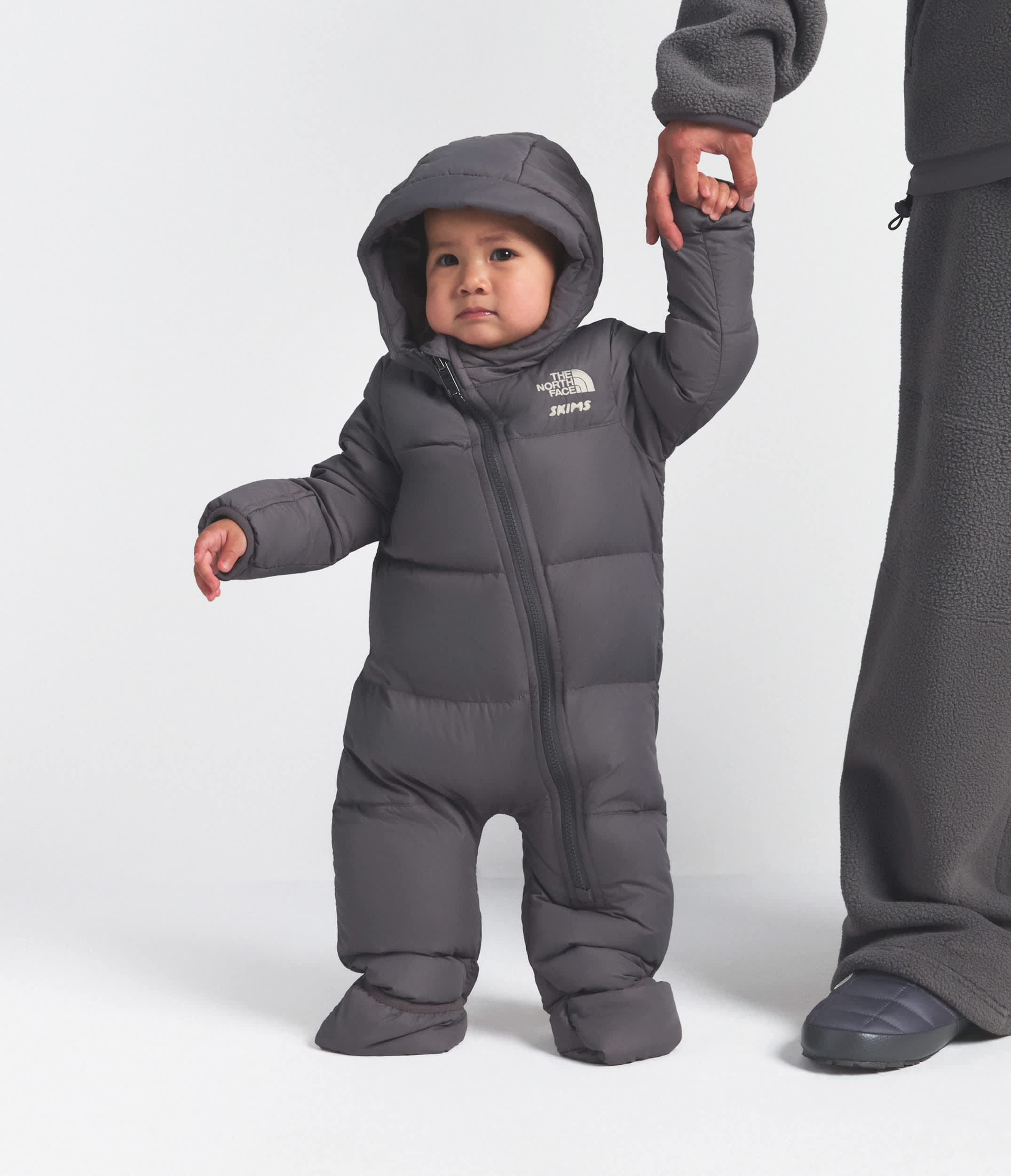The North Face X SKIMS Baby 1996 Nuptse One-Piece
