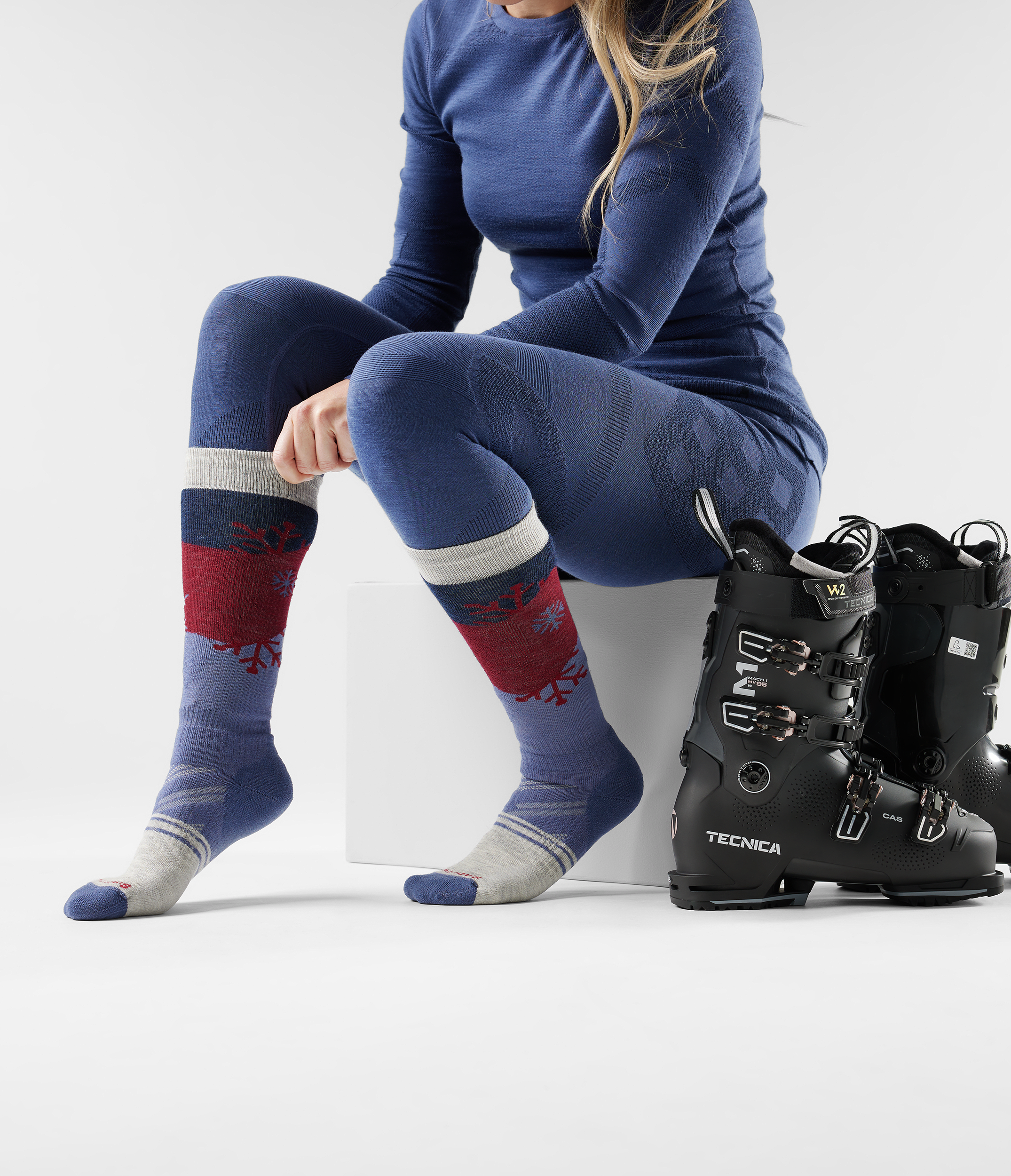 TNF X Smartwool Women's Ski Full Cushion Snowpocalypse OTC Socks