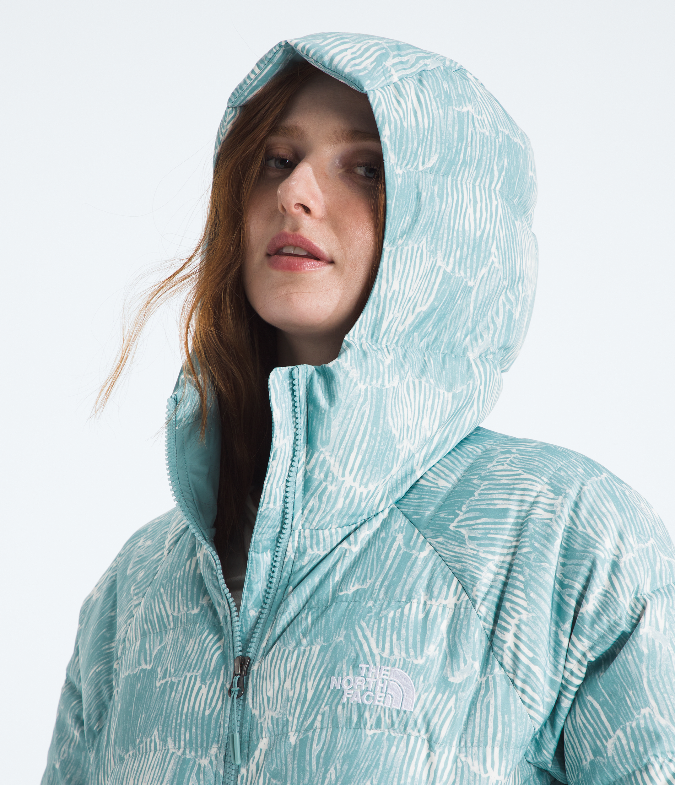 Women’s Hydrenalite™ Down Hoodie—Print