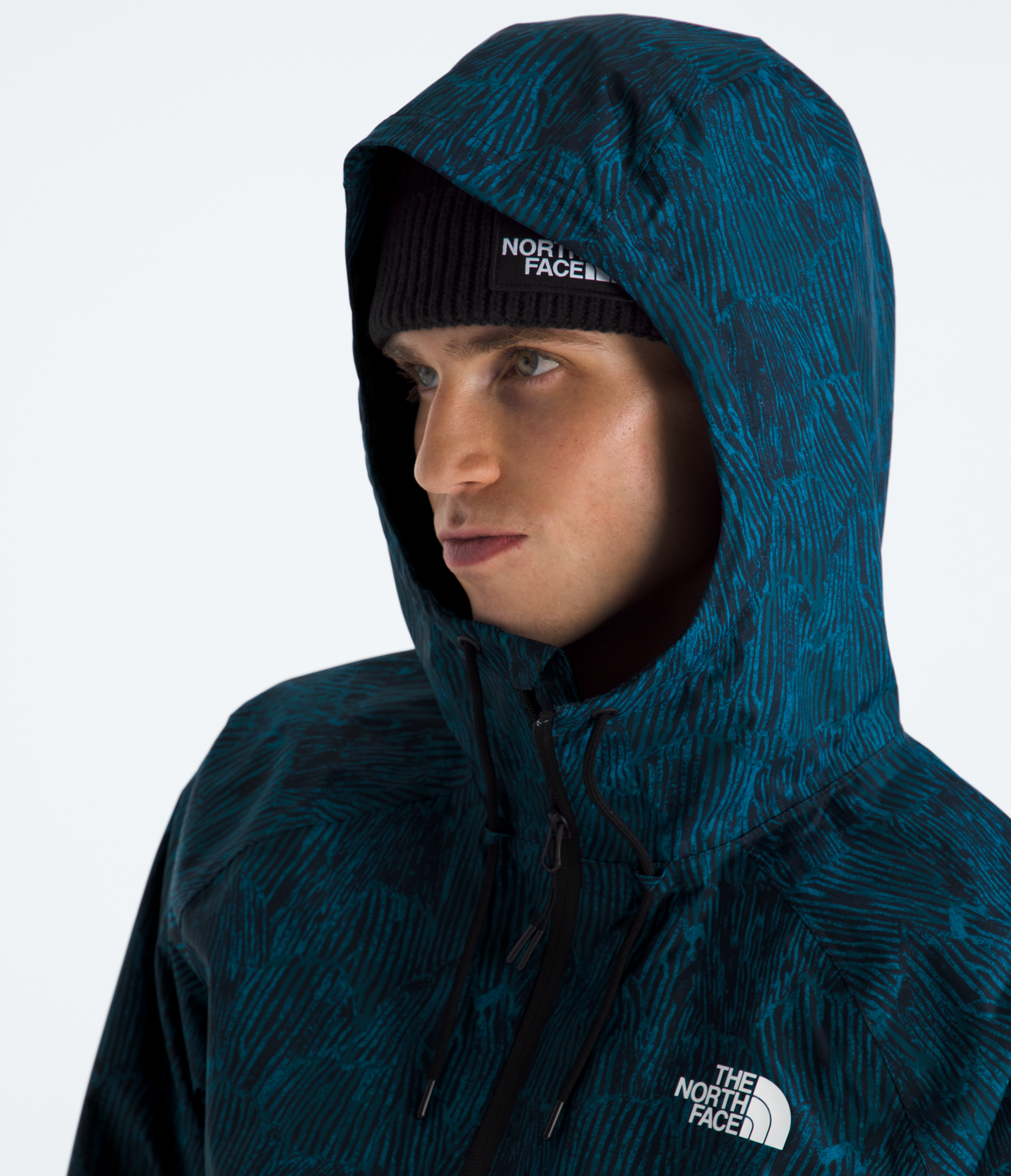 Men’s Antora Rain Hoodie—Print